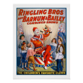 Ringling Bros und Barnum & Bailey Circus Poster (Vorderseite)