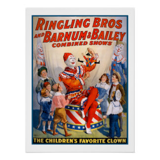 Ringling Bros und Barnum & Bailey Circus Poster