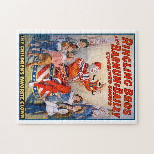 Ringling Bros und Barnum & Bailey Circus Poster Puzzle (Horizontal)