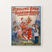 Ringling Bros und Barnum & Bailey Circus Poster Puzzle (Vertikal)
