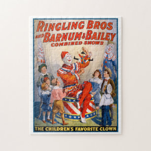 Ringling Bros und Barnum & Bailey Circus Poster Puzzle