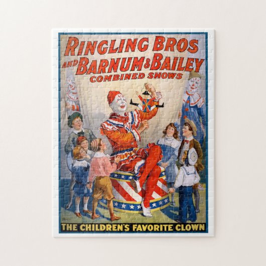 Ringling Bros und Barnum & Bailey Circus Poster Puzzle (Vertikal)