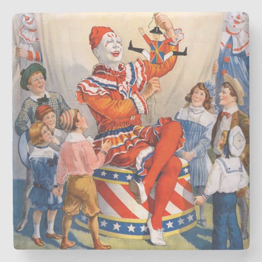 Ringling Bros und Barnum & Bailey Circus Steinuntersetzer (Vorderseite)