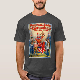 Ringling Bros und Barnum & Bailey Zirkusposter T-Shirt