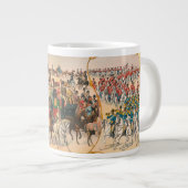Ringling Brothers Street Karneval & Big New Parade Jumbo-Tasse (Vorderseite Rechts)