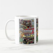 Ringling Bruder-Parade-Abschnitte 1899 Retro Theat Kaffeetasse (Links)