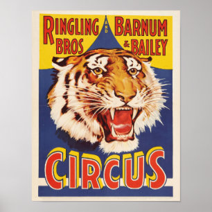 Ringling Bruder-Zirkus-Plakat Poster