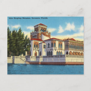 Ringling-Villa, Sarasota, Florida Postkarte