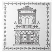 RinglingMuseum Ca'd'Zan Tower Fliese (Vorderseite)