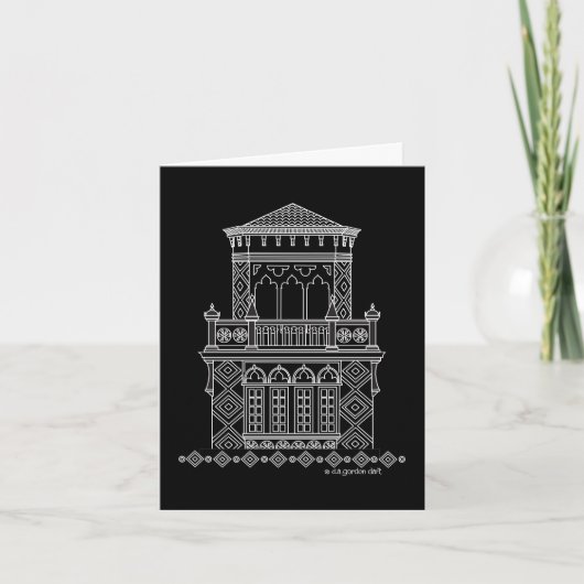 Ringling's Ca' d'Zan Note Card Dankeskarte (Vorderseite)