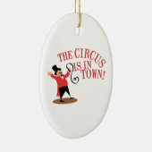 Ringmaster-Stadt Keramik Ornament (Rechts)