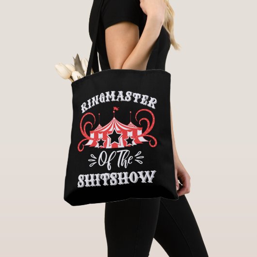 Ringmaster The Shitshow, Circus Lovers Geschenke Tasche (Von Nahem)