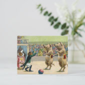 Ringmaster und Circus Postkarte (Stehend Vorderseite)