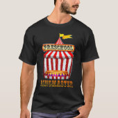 Ringmaster-Vorschullehrer Circus Zurück T-Shirt (Vorderseite)