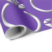 Ringmuster-Verpackungspapier Geschenkpapier (Rolleneckpunkt)