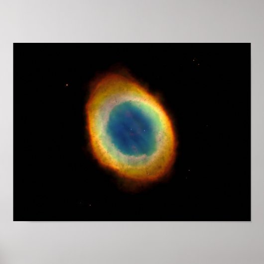 Ringnebel (Hubble-Teleskop) Poster (Vorne)