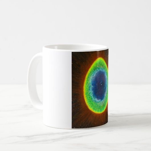 Ringnebel Kaffeetasse (Vorderseite Links)