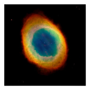 Ringnebel M57 oder NGC 6720 Poster