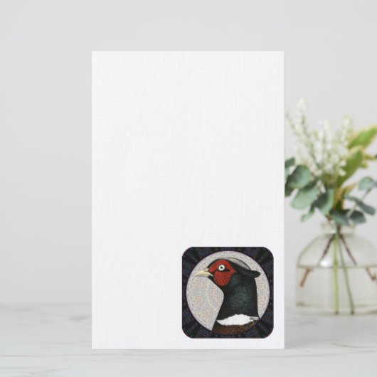 Ringneck Briefpapier (Stehend Vorderseite)