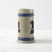 Ringneck Fasan-Kopf Bierglas (Mittel)