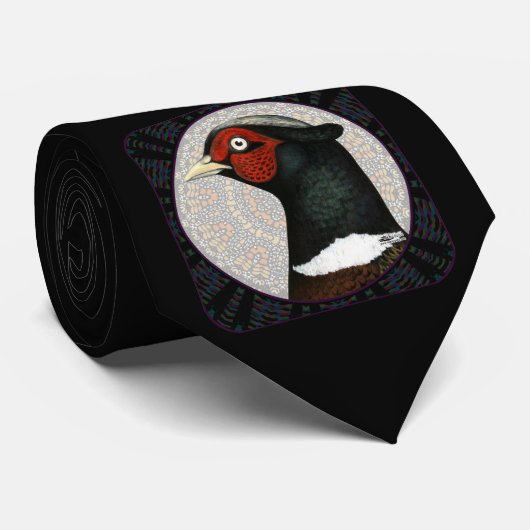 Ringneck Fasan-Kreis Krawatte (Gerollt)