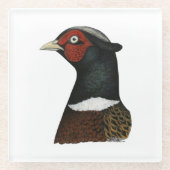 Ringneck Glasuntersetzer (Vorderseite)