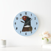Ringneck Große Wanduhr (Zuhause)