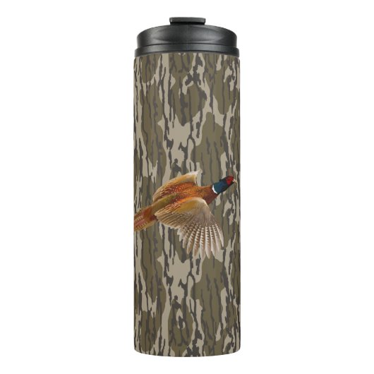 Ringneck Jagd Bottomland Camouflage Bird Thermosbecher (Vorderseite)