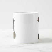 Ringneck Jumbo-Tasse (Vorderseite)