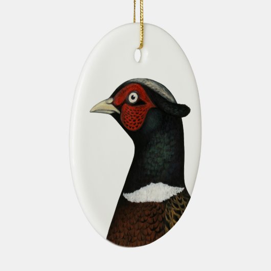 Ringneck Keramikornament (Rechts)
