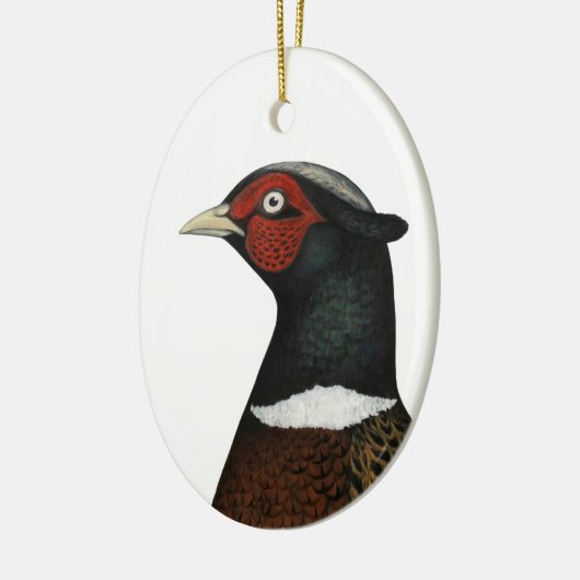 Ringneck Keramikornament (Links)