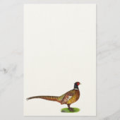 Ringneck Pheasant Rooster Briefpapier (Vorderseite)