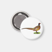 Ringneck Pheasant Rooster Magnet (Vorderseite/Rückseite)