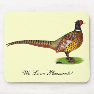 Ringneck Pheasant Rooster Mousepad