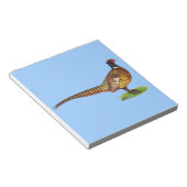 Ringneck Pheasant Rooster Notizblock (angewinkelt)