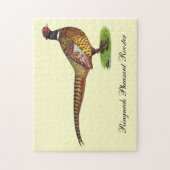 Ringneck Pheasant Rooster Puzzle (Vertikal)