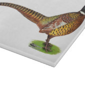 Ringneck Pheasant Rooster Schneidebrett (Ecke)