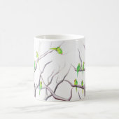 RingNecked Parakeet-Grafik-Tasse Kaffeetasse (Mittel)