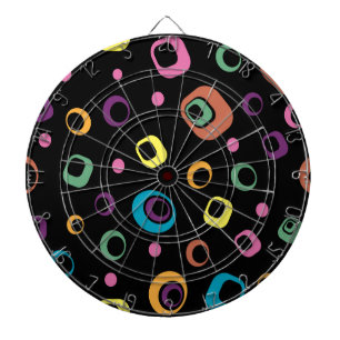 Rings Abstrakt Art Dartscheibe