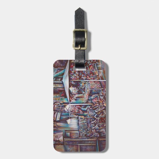 Rings der 8. Straße Gepäckanhänger (Vorderseite vertikal)