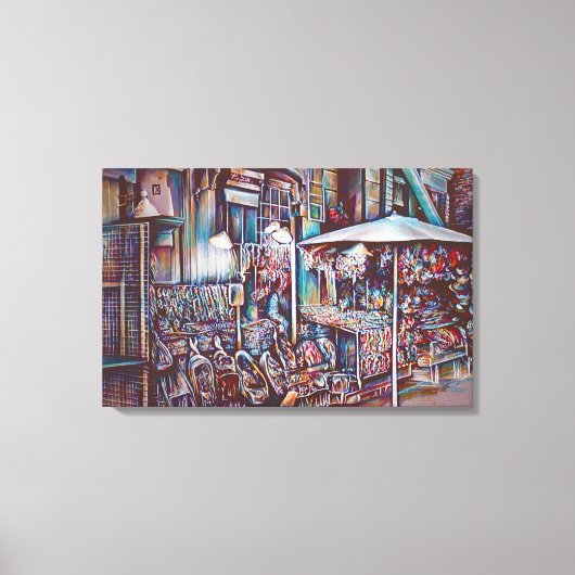 Rings der 8. Straße Leinwanddruck (Vorderseite)