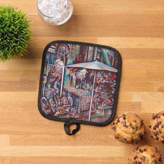 Rings der 8. Straße Topflappen (Oben Unten)