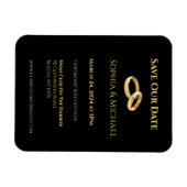 Rings für Schwarz und Gold Magnet (Horizontal)