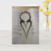 Ring's Heart Shadow Karte (Gelbe Blume)