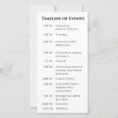 Rings-Hochzeiten: Weiß und Schwarz (Rückseite)