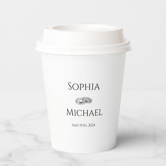 Rings- Pappbecher (Rückseite)