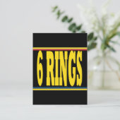 Rings Postkarte (Stehend Vorderseite)