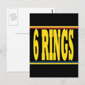 Rings Postkarte (Vorne/Hinten)