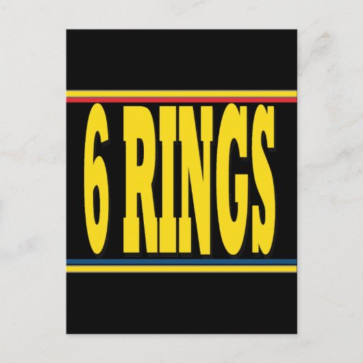 Rings Postkarte (Vorderseite)