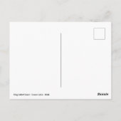 Rings-Segeltuch auf Gras Postkarte (Rückseite)